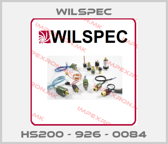 Wilspec-HS200 - 926 - 0084price