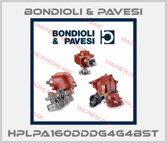 Bondioli & Pavesi-HPLPA160DDDG4G4BSTprice