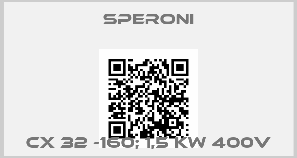 SPERONI-CX 32 -160; 1,5 kw 400Vprice