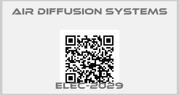 Air Diffusion Systems-ELEC-2029price