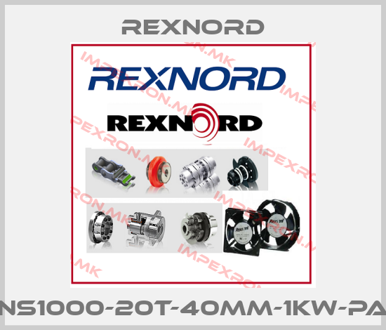 Rexnord-NS1000-20T-40MM-1KW-PAprice