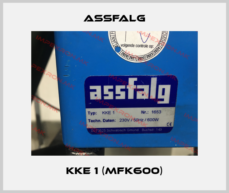 Assfalg-KKE 1 (MFK600)price