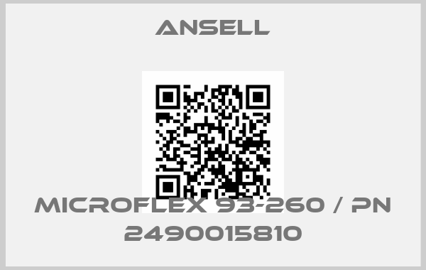 Ansell-Microflex 93-260 / PN 2490015810price