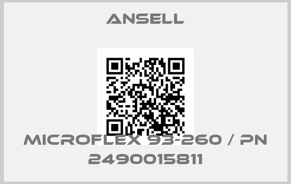 Ansell-Microflex 93-260 / PN 2490015811price
