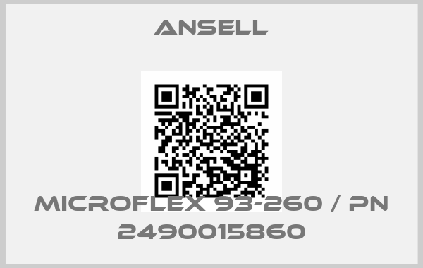 Ansell-Microflex 93-260 / PN 2490015860price