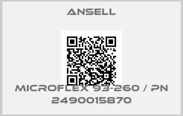 Ansell-Microflex 93-260 / PN 2490015870price