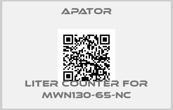 Apator-Liter counter for MWN130-65-NCprice