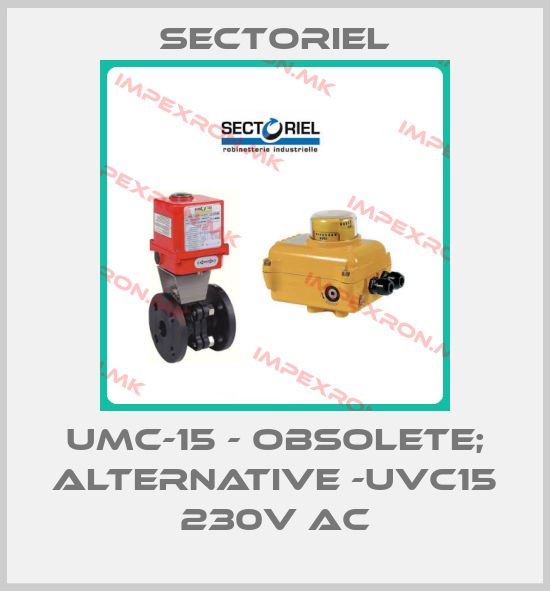 Sectoriel-UMC-15 - obsolete; alternative -UVC15 230V ACprice