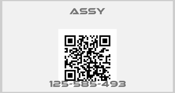Assy-125-585-493price