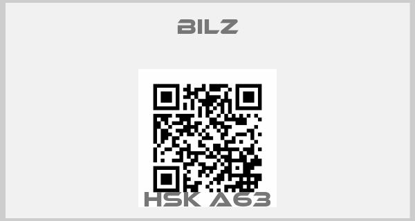 BILZ-HSK A63price