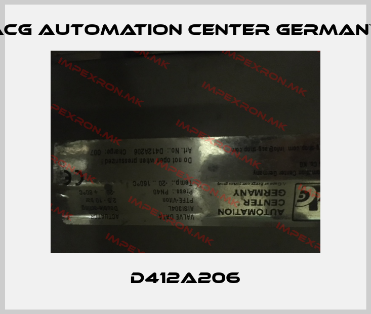 ACG Automation Center Germany-D412A206price