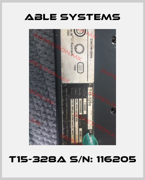 ABLE SYSTEMS-T15-328a S/N: 116205price