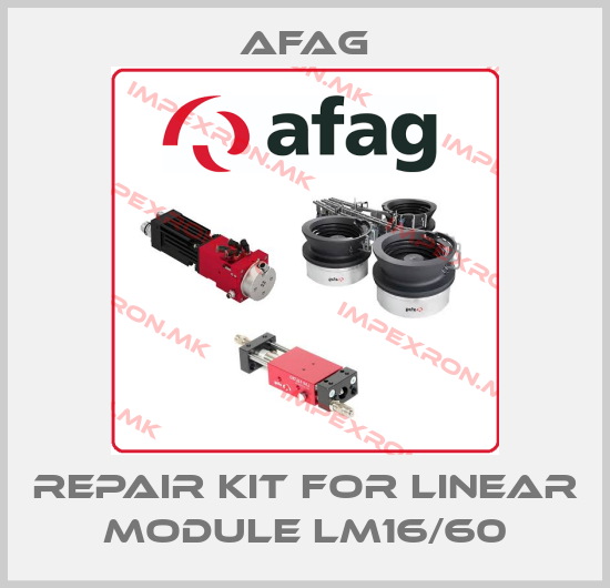 Afag-Repair kit for linear module LM16/60price