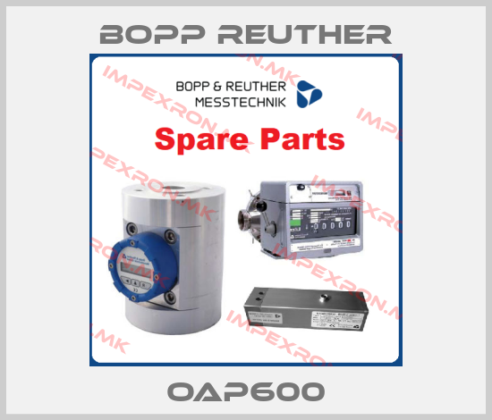 Bopp Reuther-OaP600price
