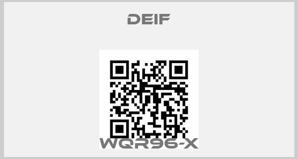 Deif-WQR96-Xprice