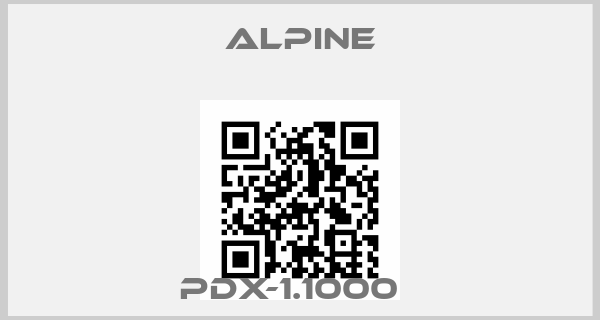 Alpine-PDX-1.1000  price