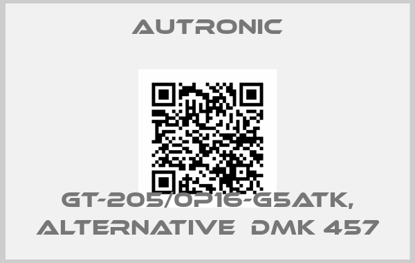 Autronic-GT-205/0P16-G5ATK, alternative  DMK 457price