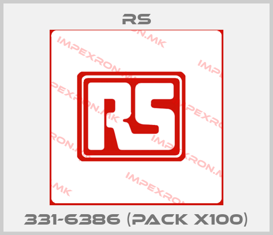 RS-331-6386 (pack x100)price