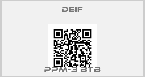 Deif-PPM-3 BTBprice