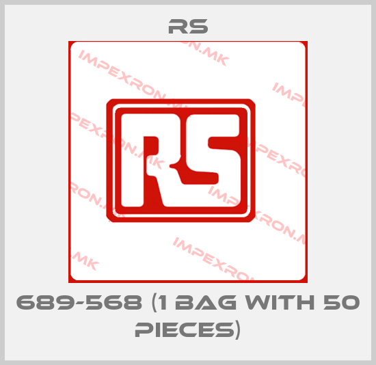RS-689-568 (1 bag with 50 pieces)price
