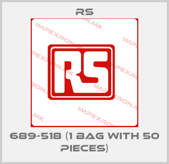 RS-689-518 (1 bag with 50 pieces)price