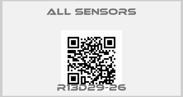 All Sensors-R13D29-26price