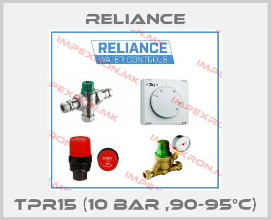 RELIANCE-TPR15 (10 Bar ,90-95°c)price