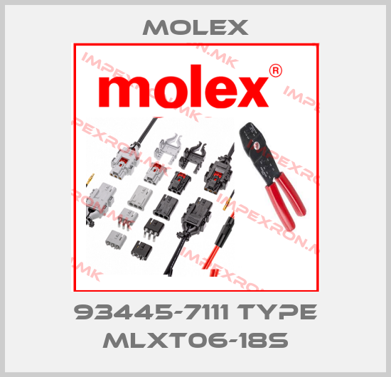 Molex-93445-7111 Type MLXT06-18Sprice