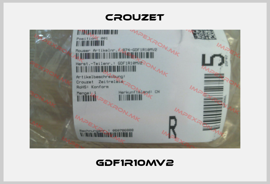 Crouzet-GDF1R10MV2price