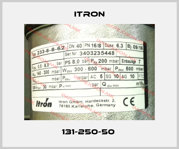 Itron-131-250-50 price