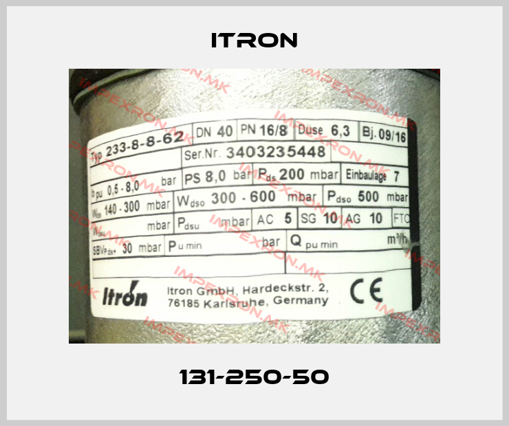 Itron-131-250-50 price