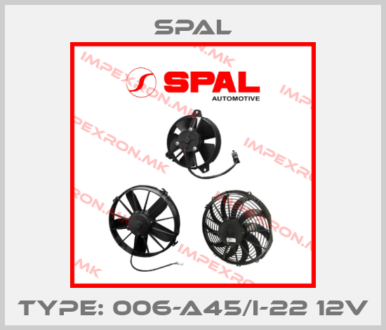 SPAL-Type: 006-A45/I-22 12Vprice