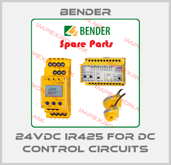 Bender-24VDC IR425 FOR DC CONTROL CIRCUITSprice