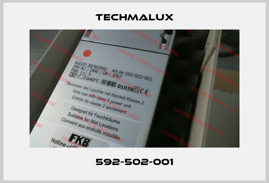 Techmalux-592-502-001price