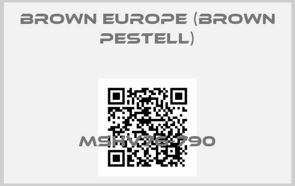 Brown Europe (Brown Pestell)-MSHV76-790price