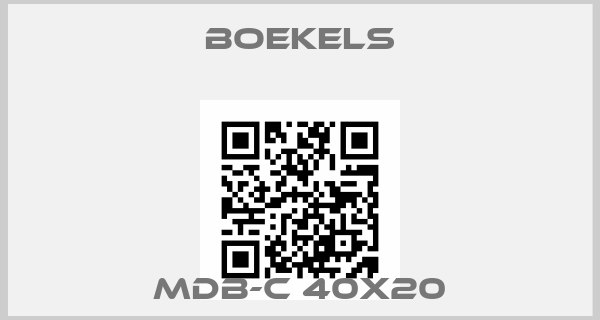 BOEKELS-MDB-C 40X20price