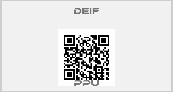 Deif-PPUprice