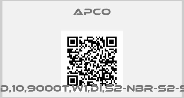 Apco-CDD,10,9000T,W1,DI,S2-NBR-S2-S2*price