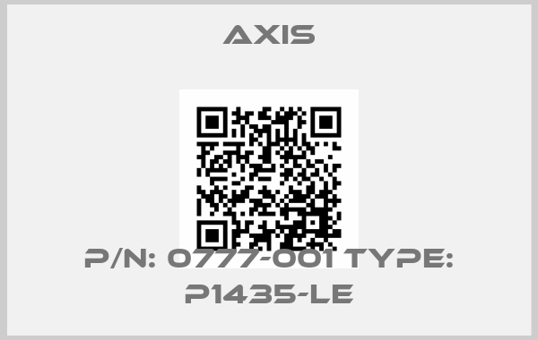 Axis-P/N: 0777-001 Type: P1435-LEprice