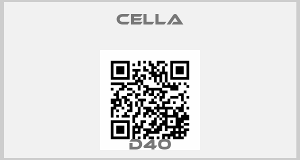 Cella-D40price