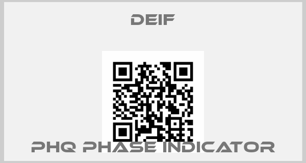 Deif-PHQ Phase Indicatorprice