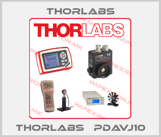 Thorlabs-Thorlabs   PDAVJ10price