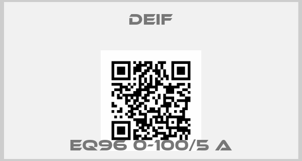 Deif-EQ96 0-100/5 Aprice