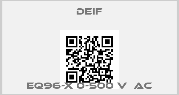 Deif-EQ96-x 0-500 V  ACprice