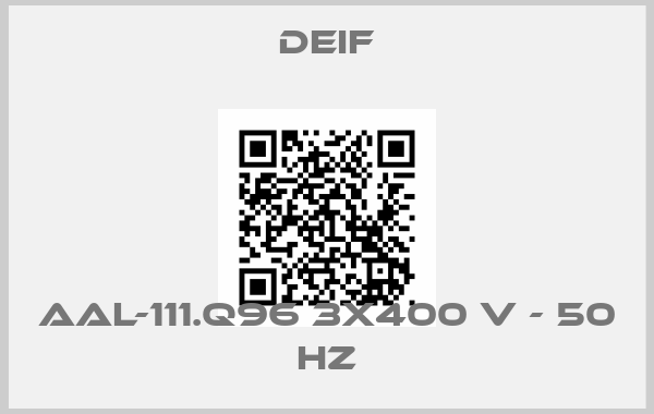 Deif-AAL-111.Q96 3x400 V - 50 Hzprice