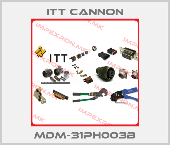 Itt Cannon-MDM-31PH003Bprice