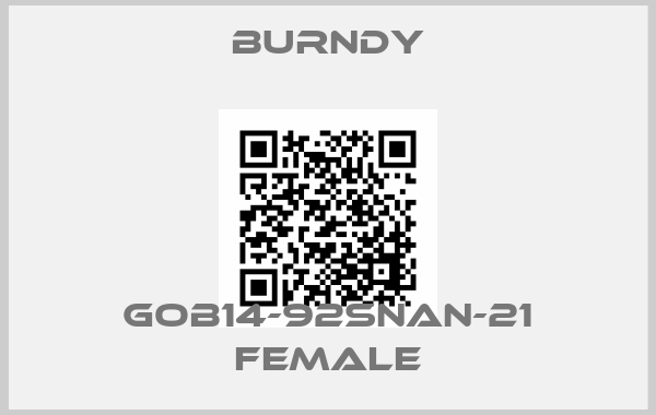 Burndy-gob14-92snan-21 femaleprice