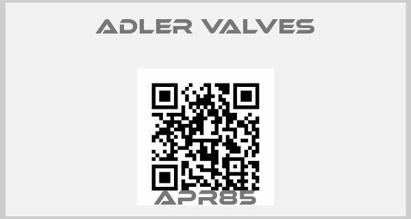 Adler Valves-APR85price