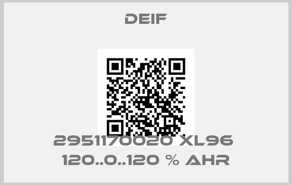 Deif-2951170020 XL96  120..0..120 % AHRprice