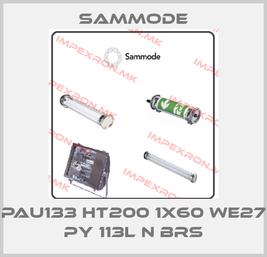 Sammode-PAU133 HT200 1x60 WE27 PY 113L N BRSprice